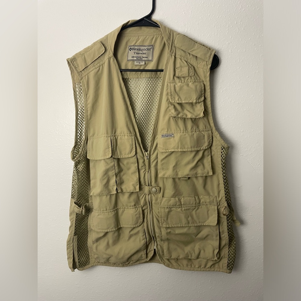 WEEKENDER TRAVELER HUNTING/FISHING VEST WITH SPECIAL PACKE SZ M